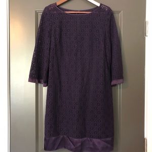🌺Laundry by Shelli Segal LA Purple Women Dress 8